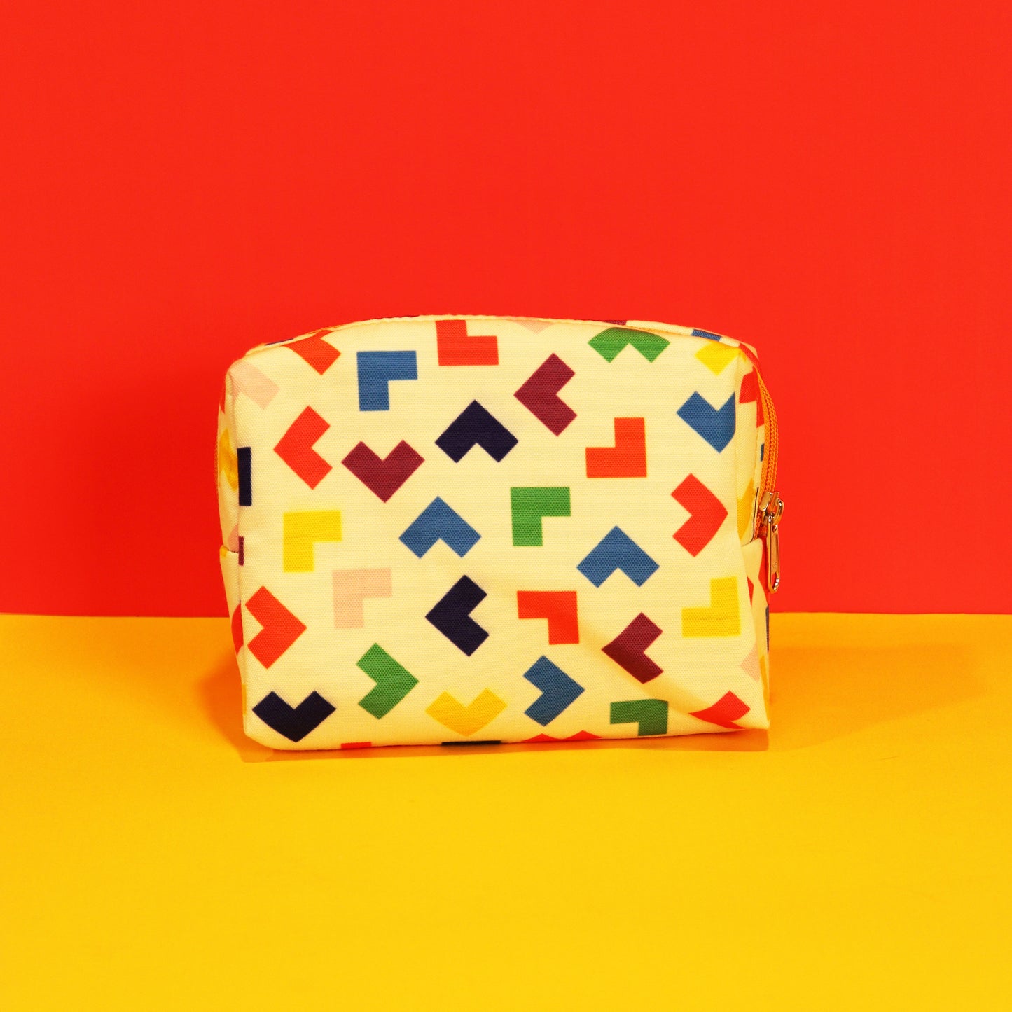 Tetris Pattern Pouch