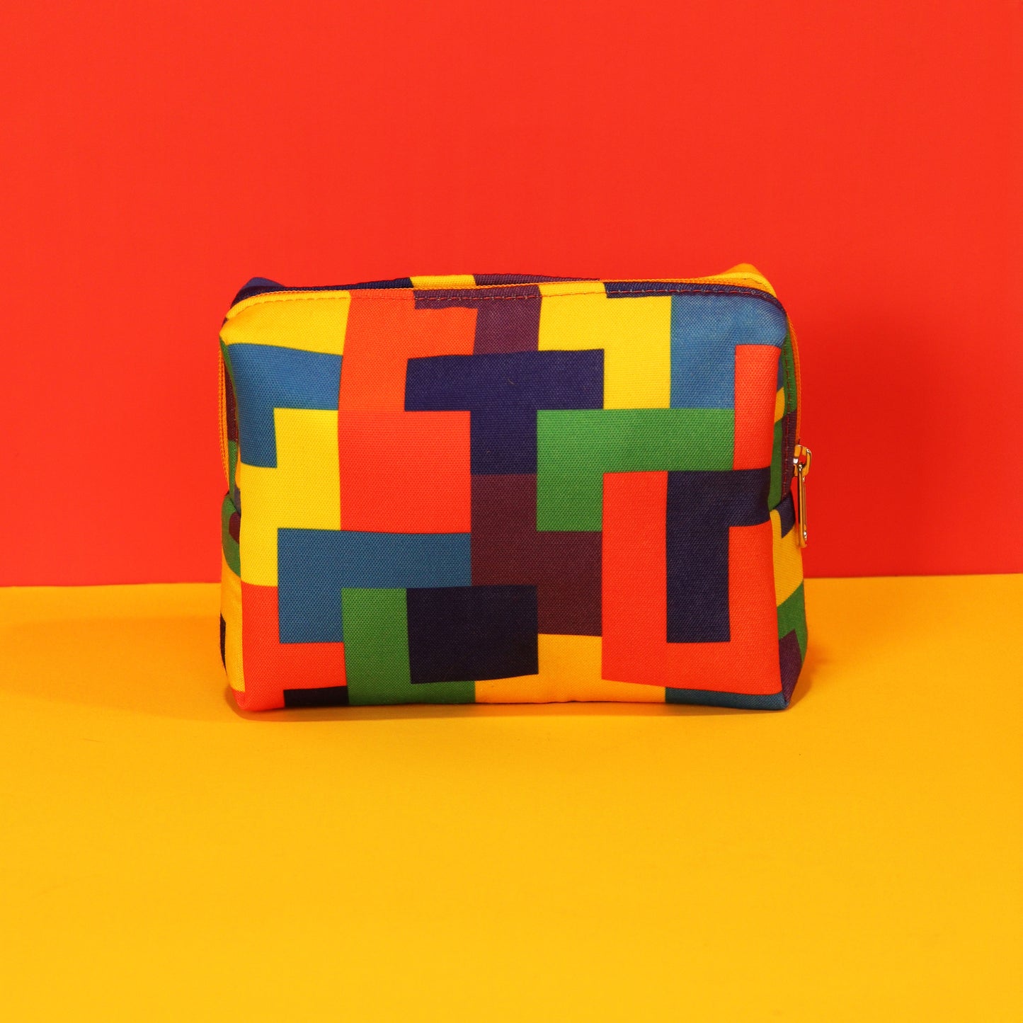 Colourful Brick Pouch