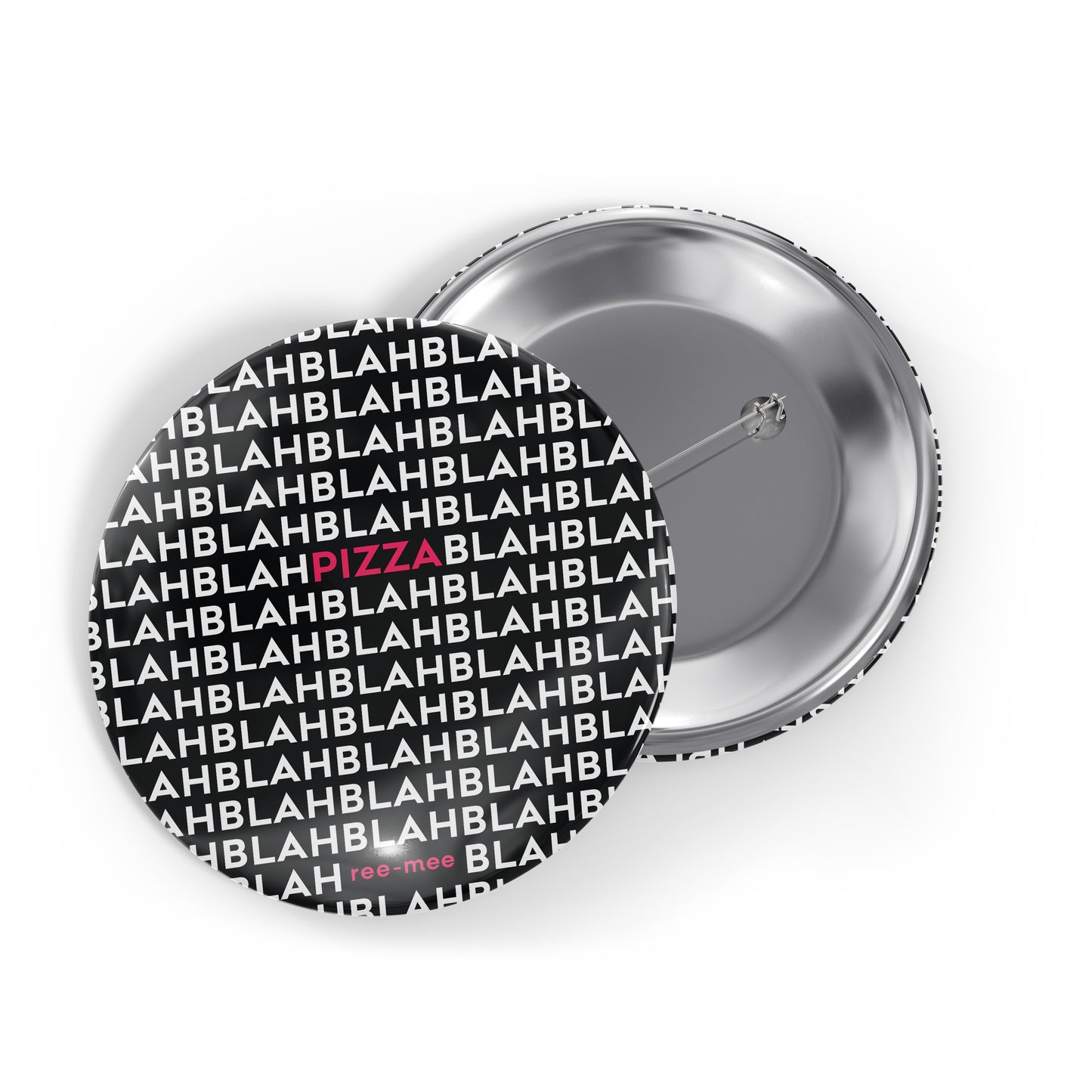 Blah Blah Pizza Badge