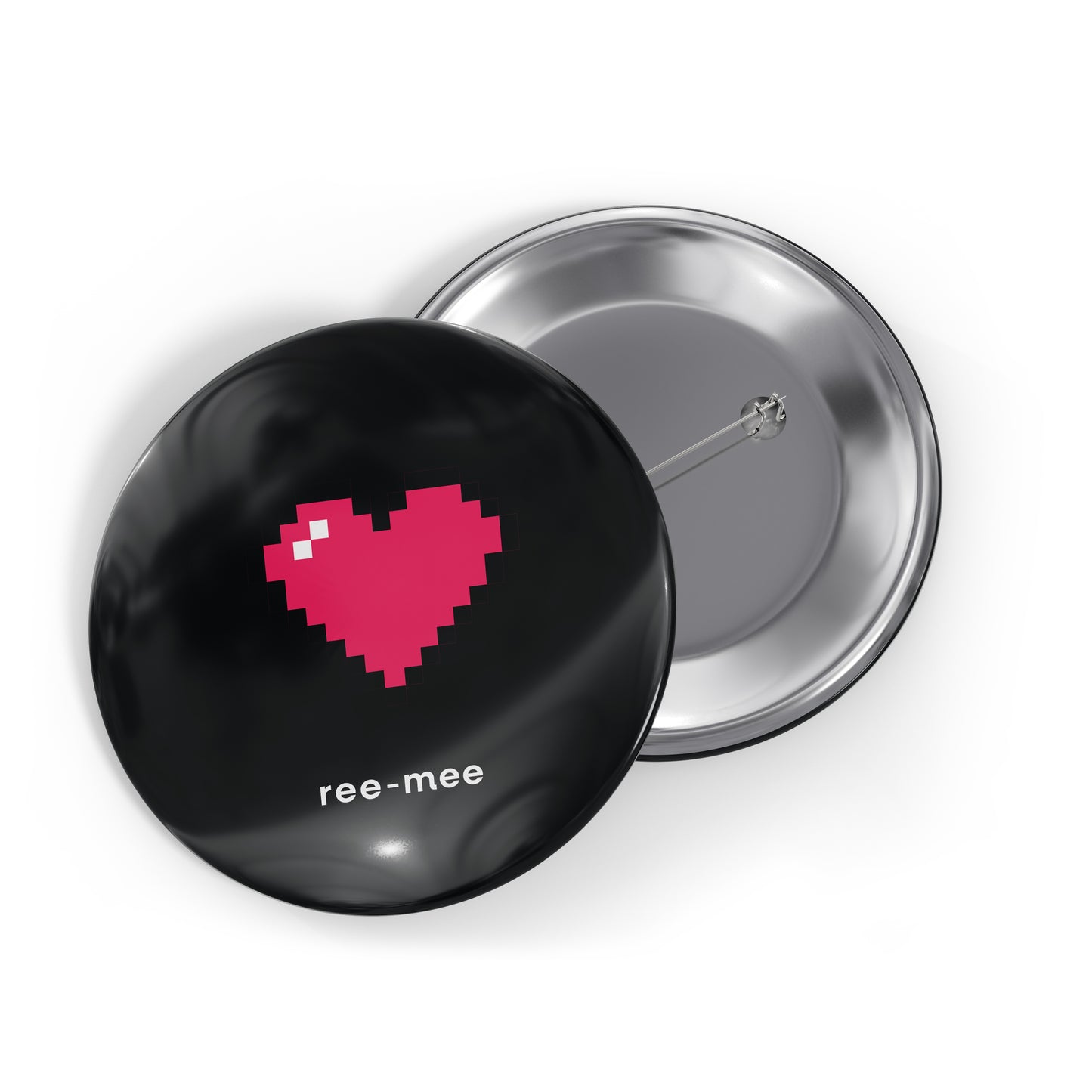ReeMee Heart Badge