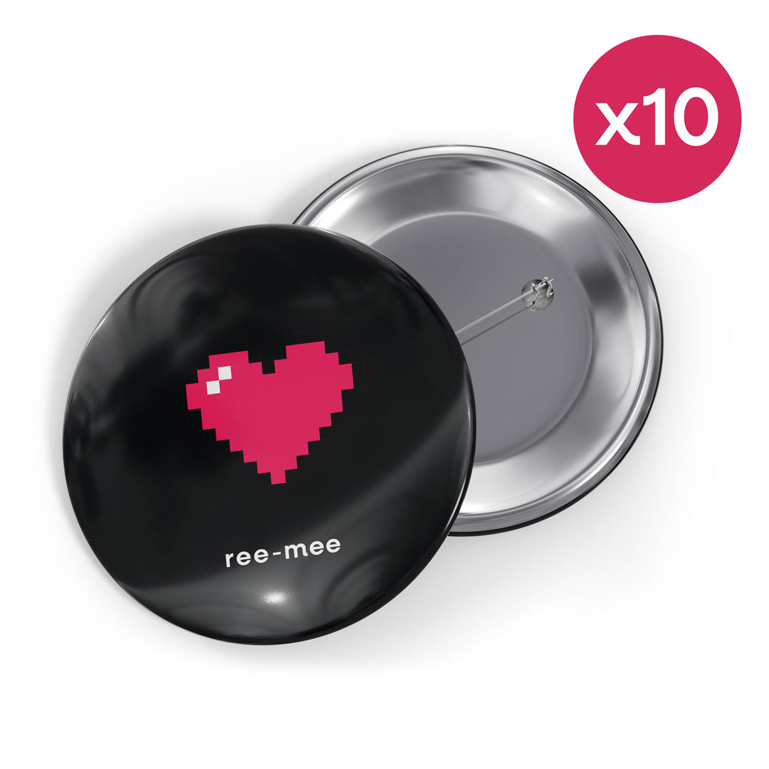Set of 10 Badges