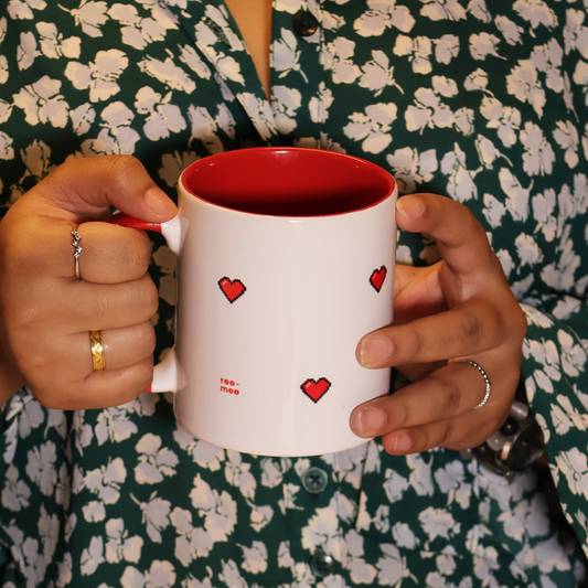 Coffee Mug - Binary Hearts