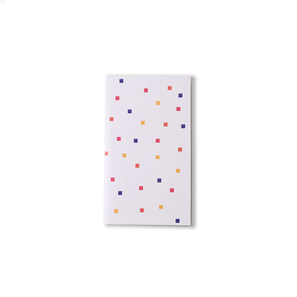 Thread Notebooks - White Pixel Pattern (Set of 3)