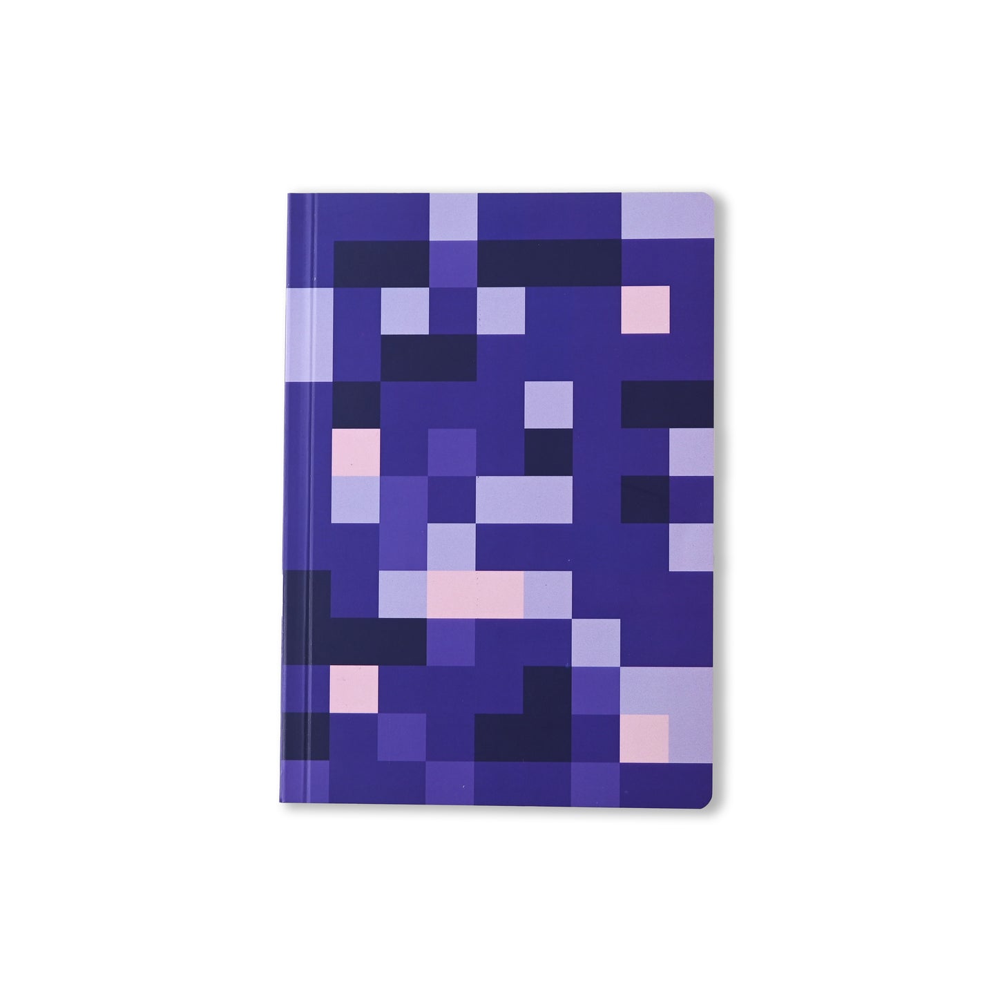 A5 Soft Bound Journal - Purple Pixels