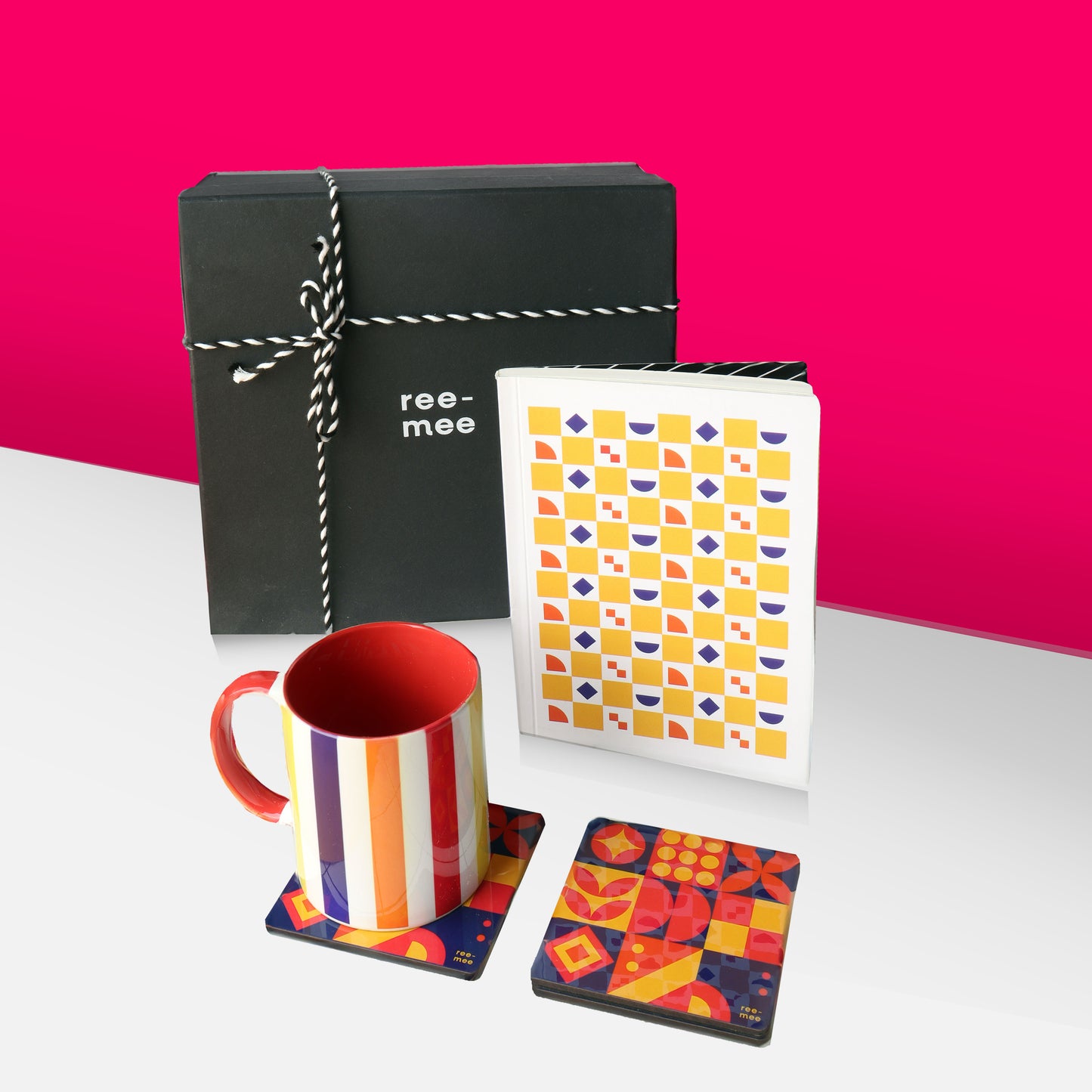 Make your Own Box - 1 Mug + 1 Coaster Set + 1 Softbound Journal