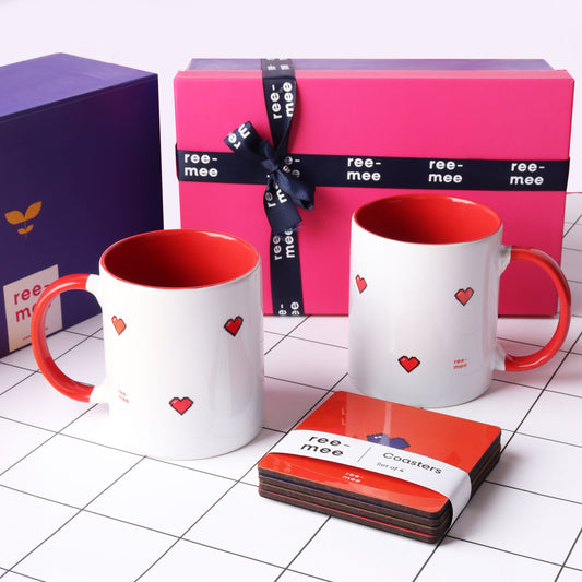 Make your Own Box - 2 Mugs + Coaster Set