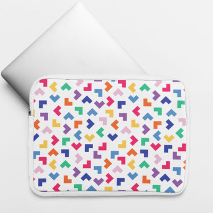 Tetris Pattern Laptop Sleeve