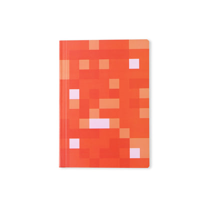 A5 Soft Bound Journal - Orange Pixels