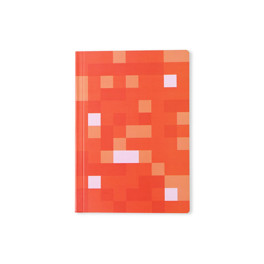 A5 Soft Bound Journal - Orange Pixels