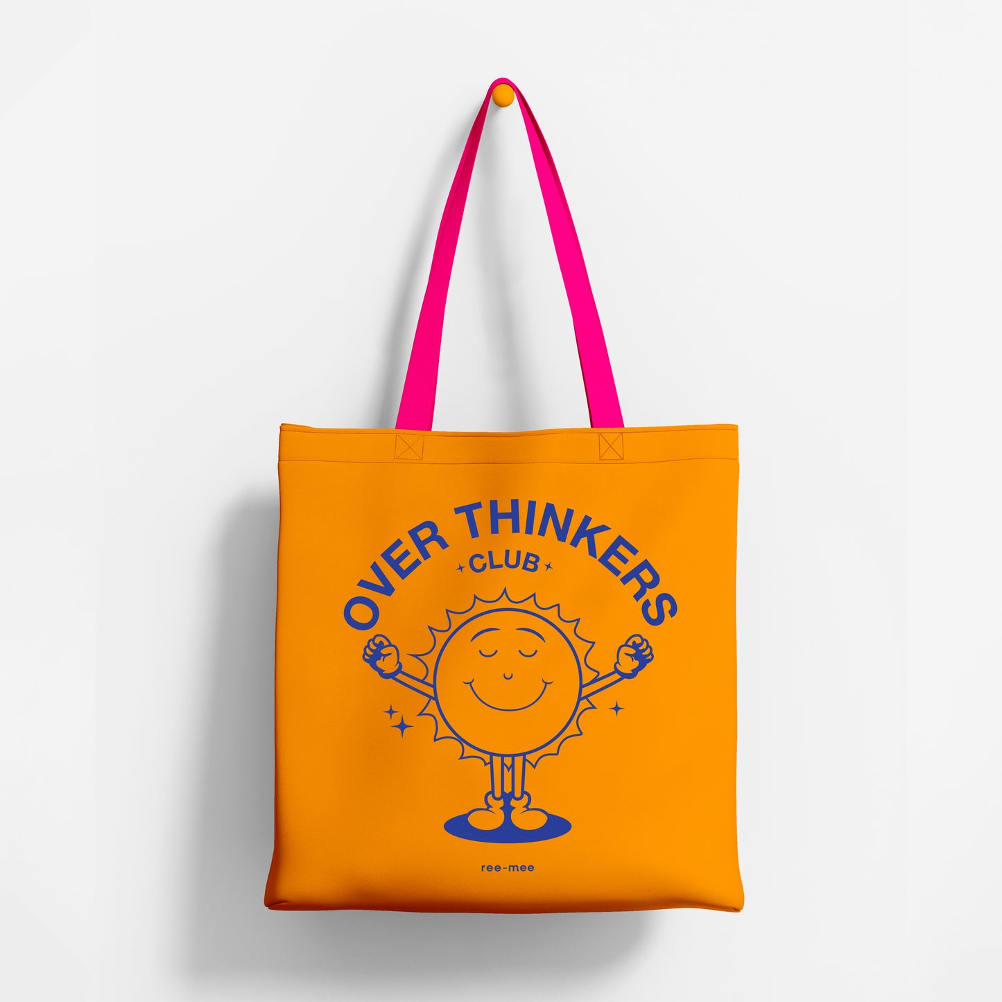 Yellow Tote Bag - Overthinker's Club